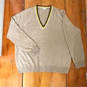 J. Crew Women’s Cashmere V Neck Sweater. Size XL.